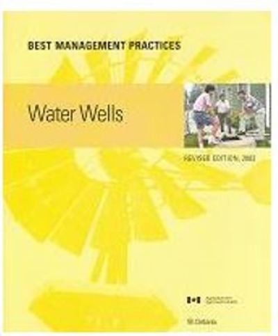 Image of the cover of publication titled  BMP Water Wells Brochure