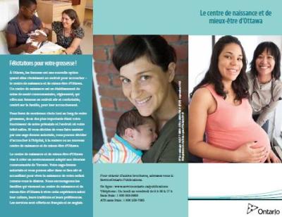 Image de la couverture de la publication intitulée Le centre de naissance et de mieux-être d