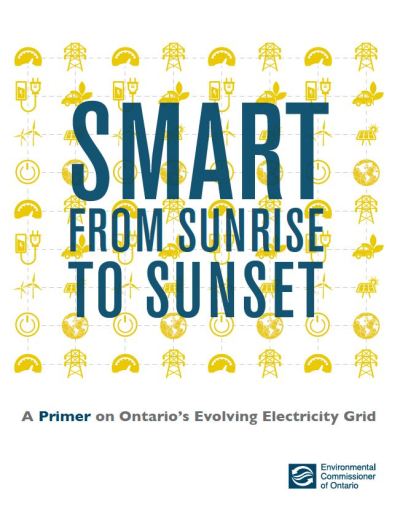 Image de la couverture de la publication intitulée Smart from Sunrise to Sunset: A Primer on Ontario