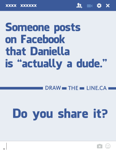 Image of the cover of publication titled 32 - Someone posts on Facebook that Daniella is 