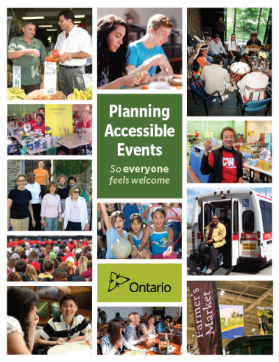 Image de la couverture de la publication intitulée Planning Accessible Events: So Everyone Feels Welcome