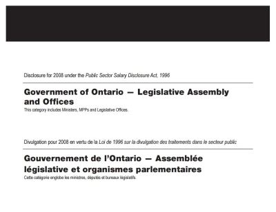 disclosure legislative salary assembly