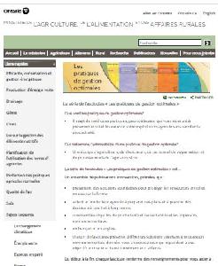 Image of the cover of publication titled  AF184 Les practiques de gestion optimales: Restauration du sol