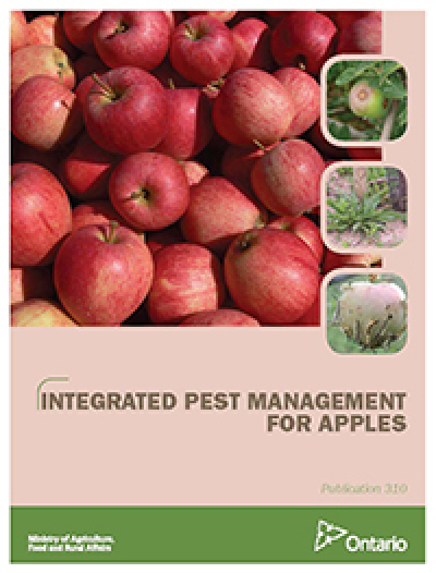 Image de la couverture de la publication intitulée Integrated Pest Management for Apples (Pub 310)