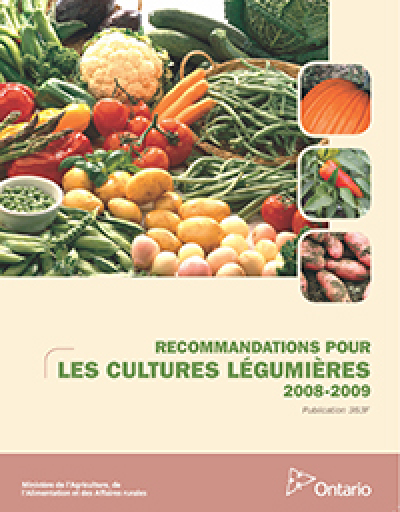 Recommandations pour les cultures légumi – Publications Ontario