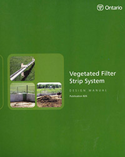 Image of the cover of publication titled  Vegetated Filter Strip System Design Manual