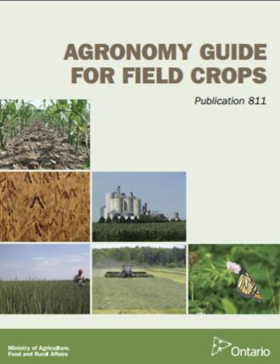 Image of the cover of publication titled  Agronomy Guide for Field Crops 2017 (Publication 811)