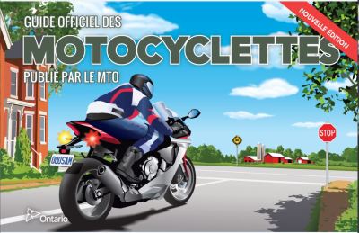 Image de la couverture de la publication intitulée Guide officiel des motocyclettes publié par le MTO 