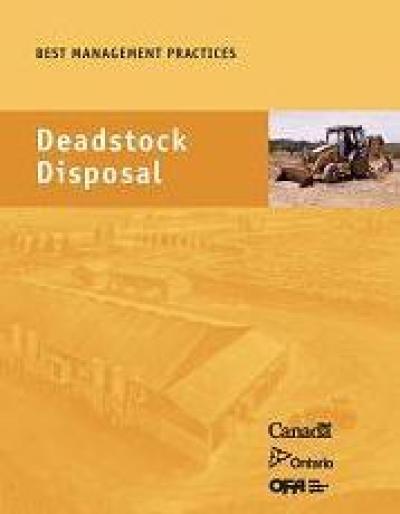Image of the cover of publication titled  Best Management Practices Series: Deadstock Disposal