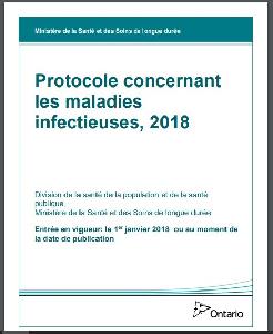 Protocole concernant les maladies infect – Publications Ontario