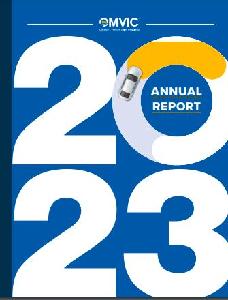 Image of the cover of publication titled  Annual report / Ontario Motor Vehicle Industry Council 2023