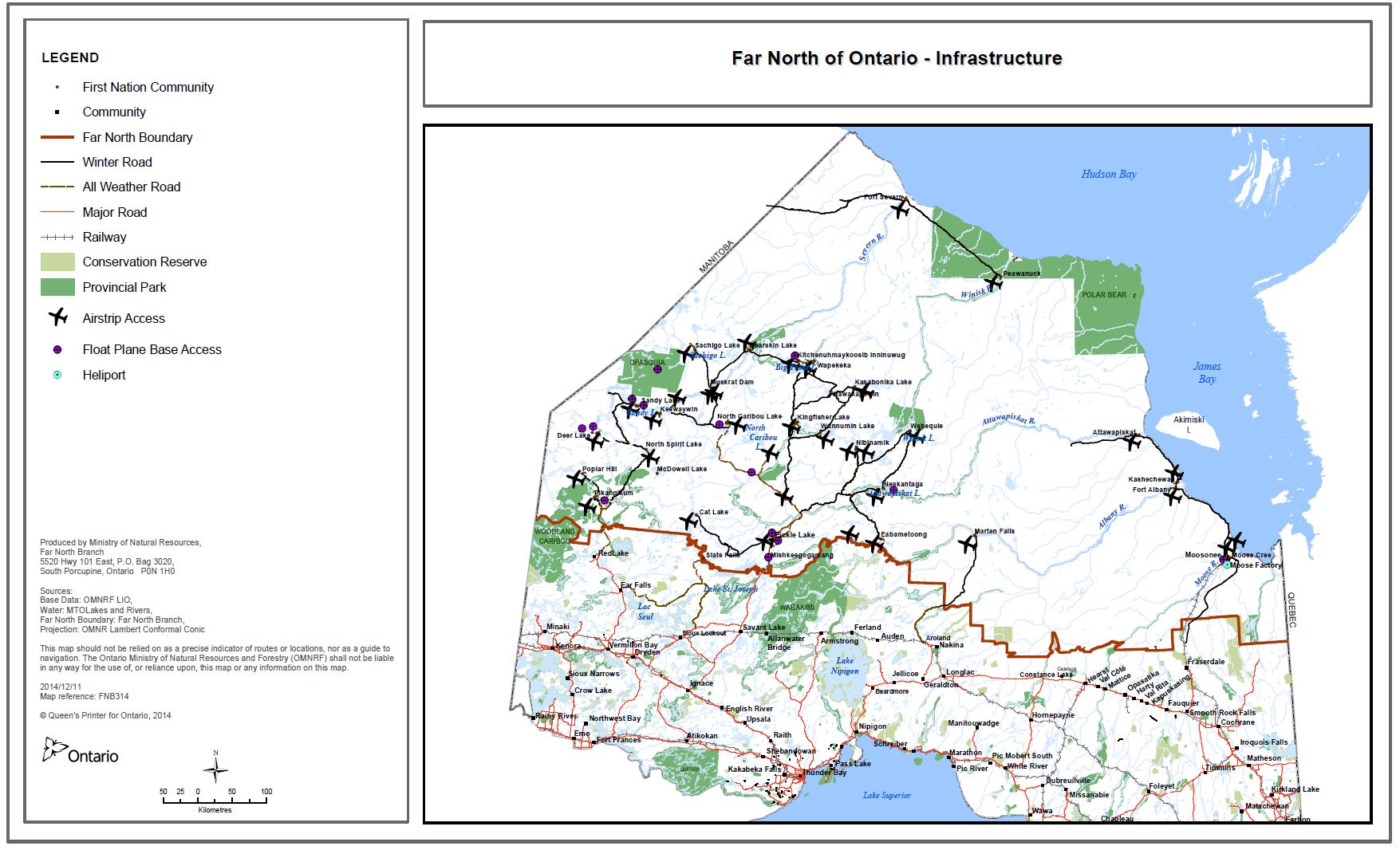 Far North of Ontario - Infrastructure – Publications Ontario