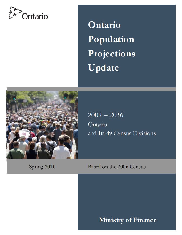 Ontario Population Projections Update 20 Publications Ontario   024552 