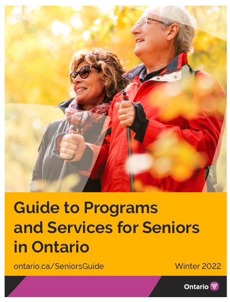 Gde To Programs Service For Seniors In Ont Publications Ontario