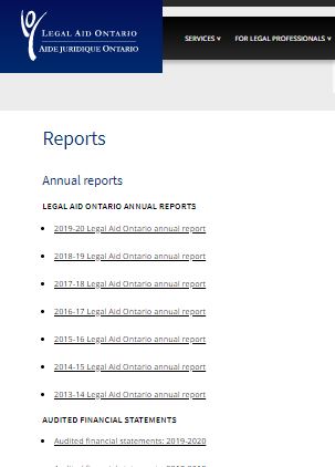 legal aid ontario research memos